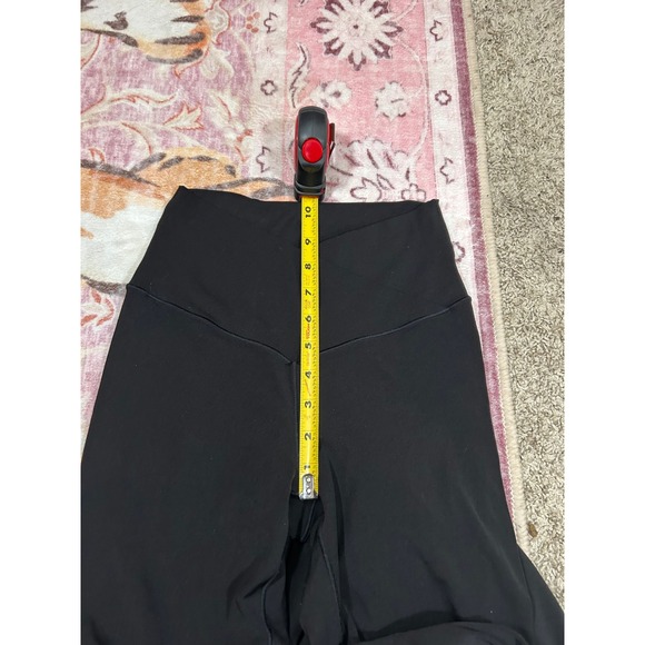 OFFLINE Aerie Real Me High Rise Waisted Crossover Flare Legging Black Medium - Picture 5 of 6